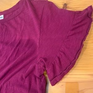 Ruffle Sleeve Old Navy Top